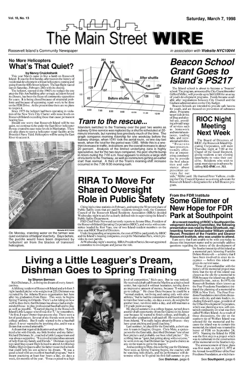 The Main Street WIRE - Volume 18, Issue 13