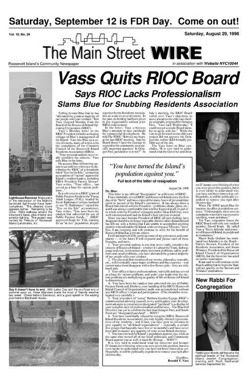 The Main Street WIRE - Volume 18, Issue 24