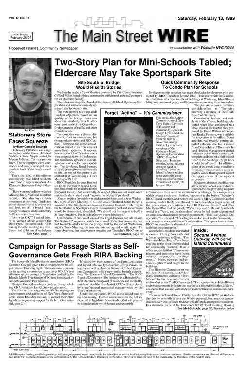 The Main Street WIRE - Volume 19, Issue 11