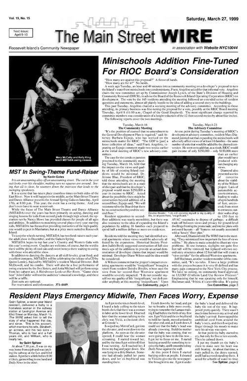 The Main Street WIRE - Volume 19, Issue 15