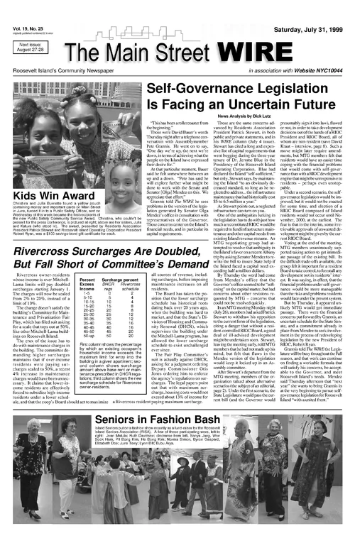 The Main Street WIRE - Volume 19, Issue 23