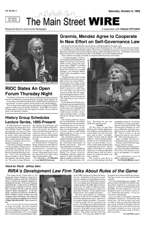 The Main Street WIRE - Volume 20, Issue 03