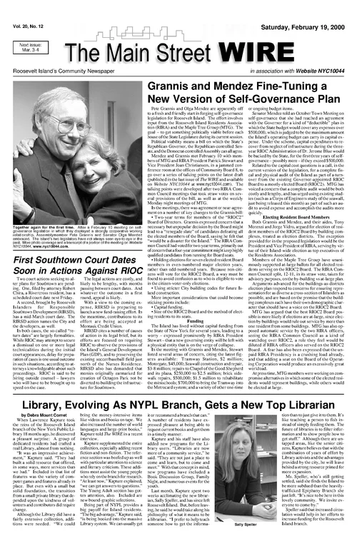 The Main Street WIRE - Volume 20, Issue 12