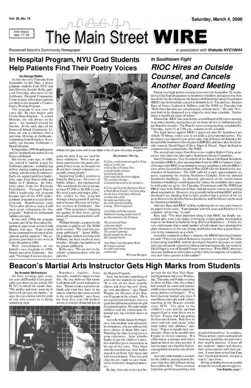 The Main Street WIRE - Volume 20, Issue 13