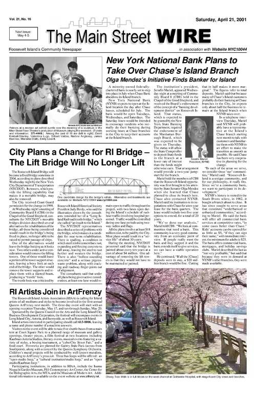 The Main Street WIRE - Volume 21, Issue 16