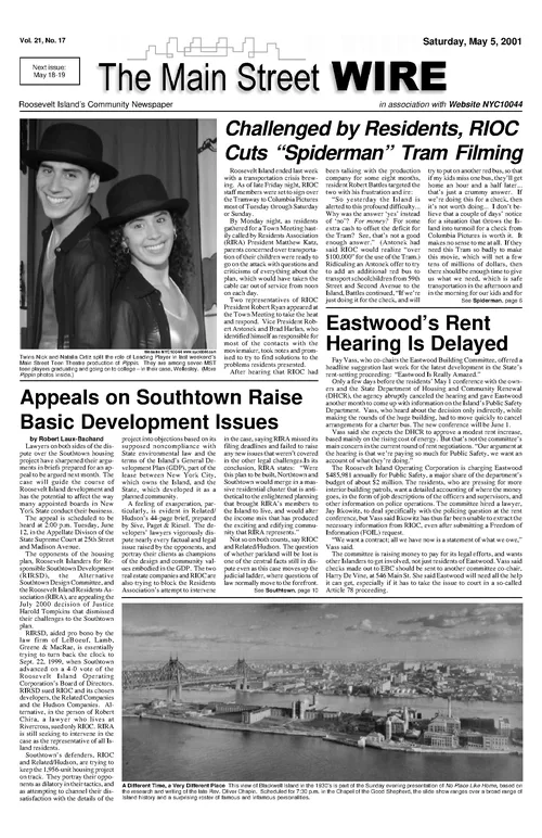 The Main Street WIRE - Volume 21, Issue 17