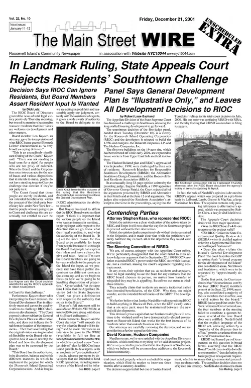 The Main Street WIRE - Volume 22, Issue 10