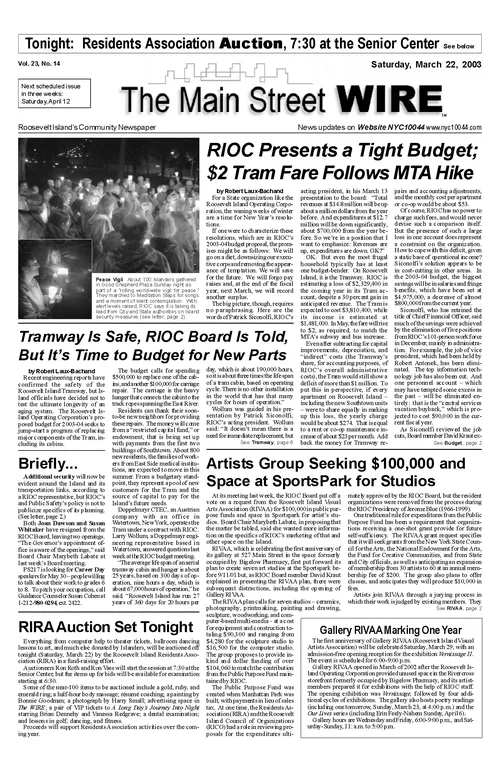 The Main Street WIRE - Volume 23, Issue 14