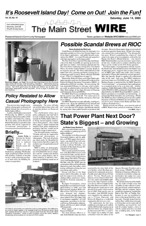 The Main Street WIRE - Volume 23, Issue 19