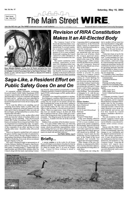 The Main Street WIRE - Volume 24, Issue 17