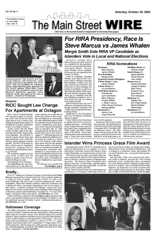 The Main Street WIRE - Volume 25, Issue 04