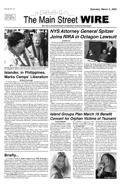 The Main Street WIRE - Volume 25, Issue 13