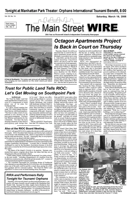 The Main Street WIRE - Volume 25, Issue 14