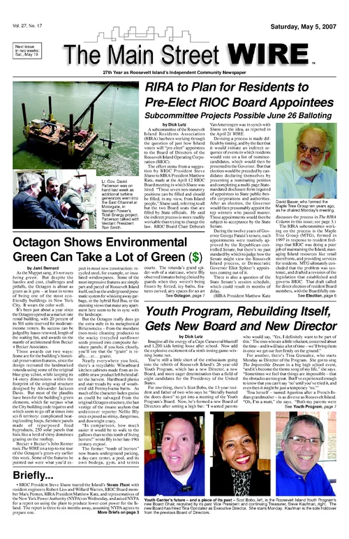 The Main Street WIRE - Volume 27, Issue 17