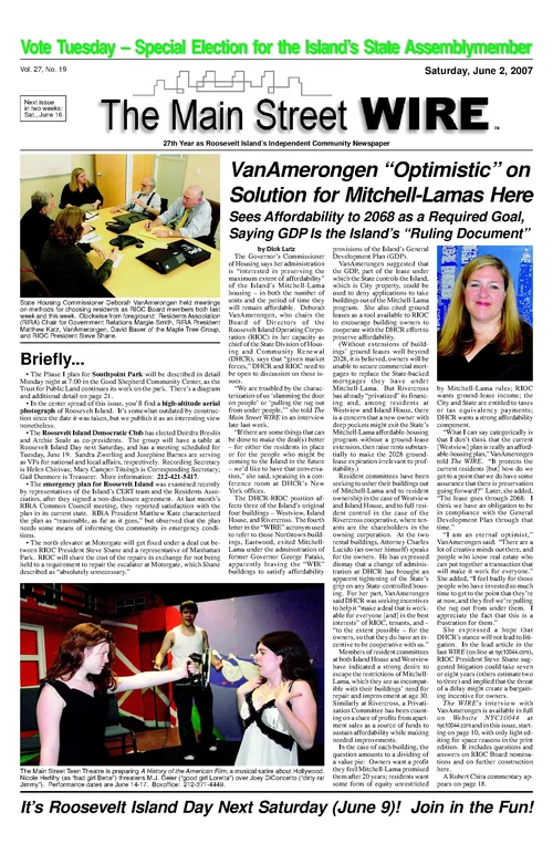 The Main Street WIRE - Volume 27, Issue 19