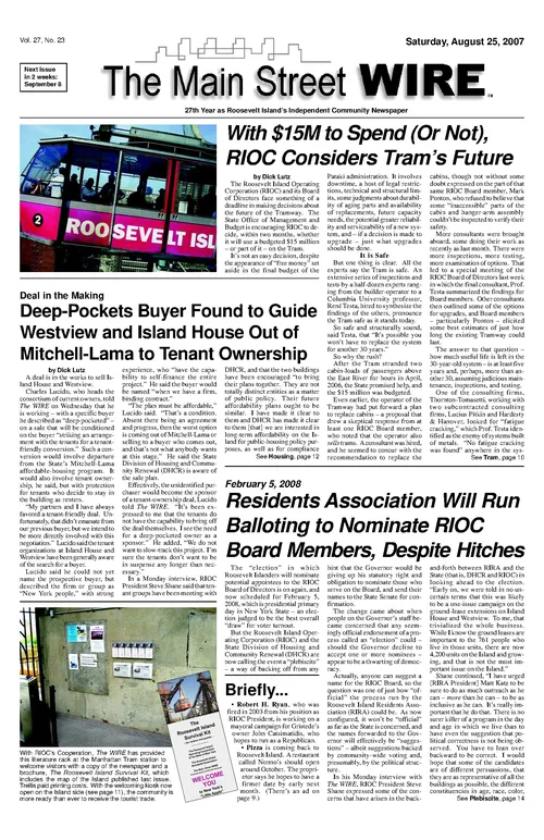 The Main Street WIRE - Volume 27, Issue 23