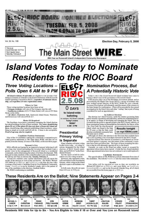 The Main Street WIRE - Volume 28, Issue 10
