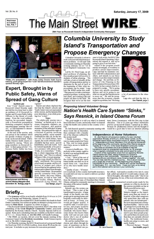 The Main Street WIRE - Volume 29, Issue 09