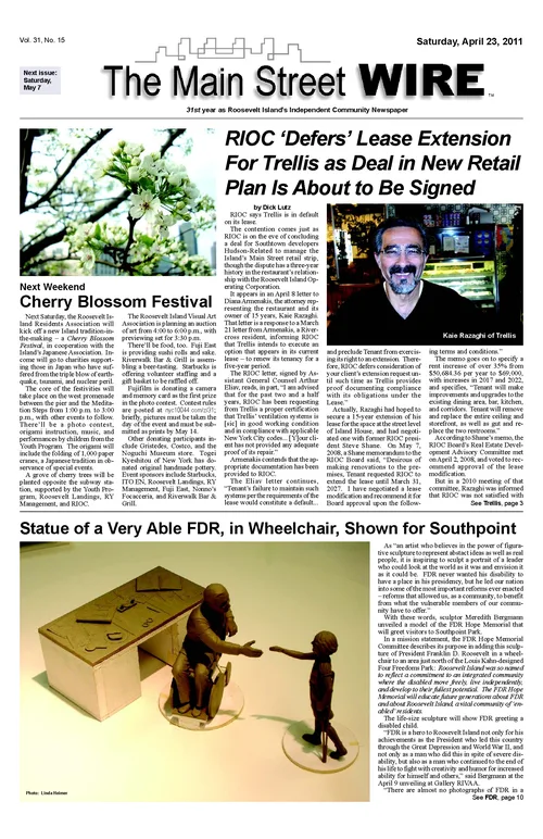 The Main Street WIRE - Volume 31, Issue 15