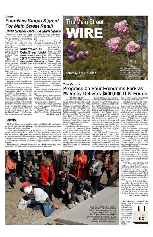 The Main Street WIRE - Volume 32, Issue 16